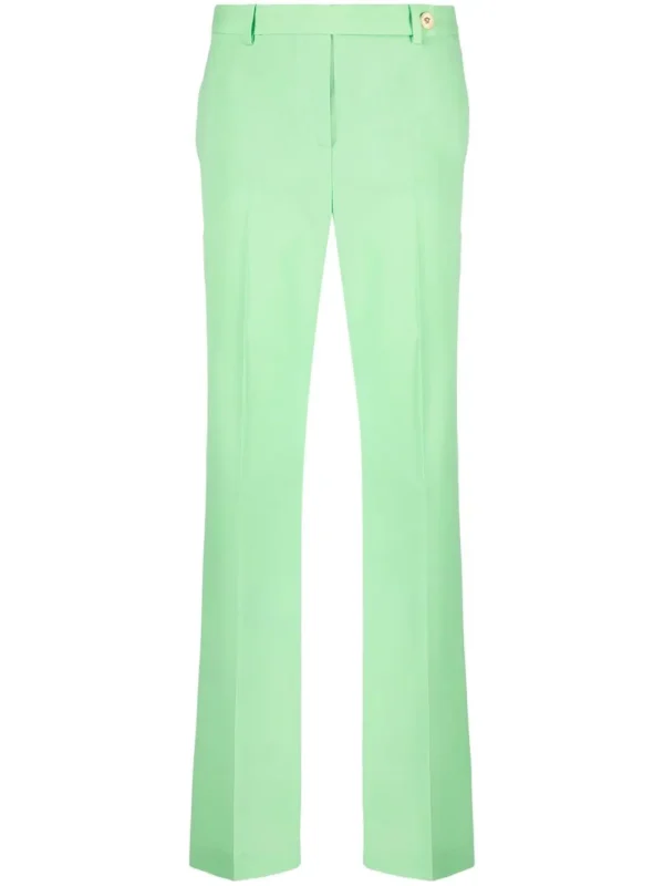 Mid-rise tailored trousers