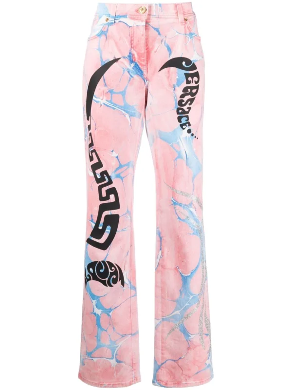 Medusa Music straight-leg jeans