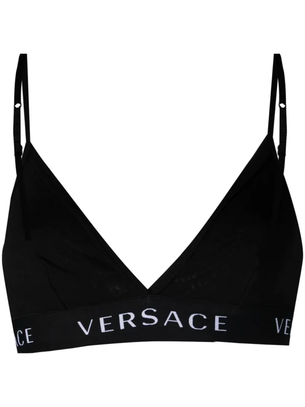 logo-band soft triangle bra