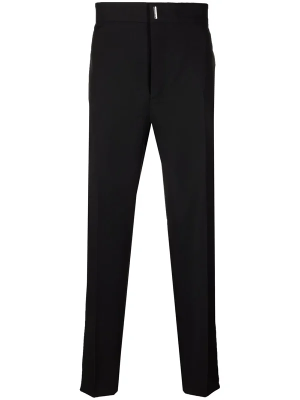 Tailored wool trousers