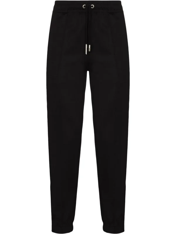 Technical jersey track trousers