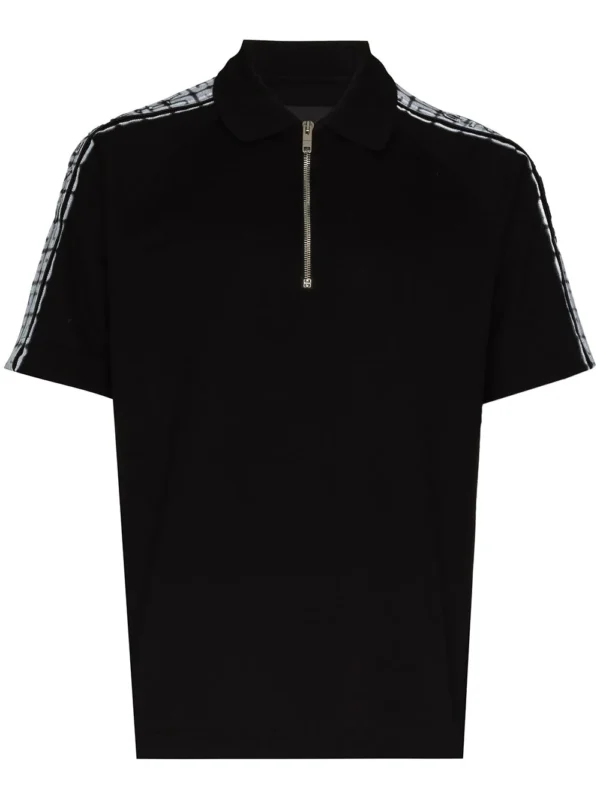 4G half-zip polo shirt