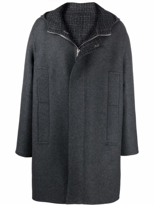 Wool duffle coat