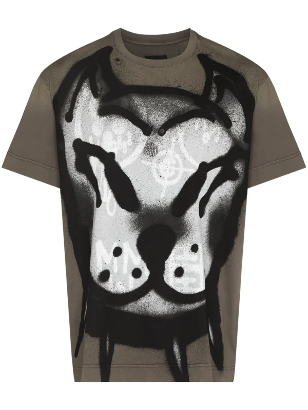 x Chito spray-paint effect T-shirt