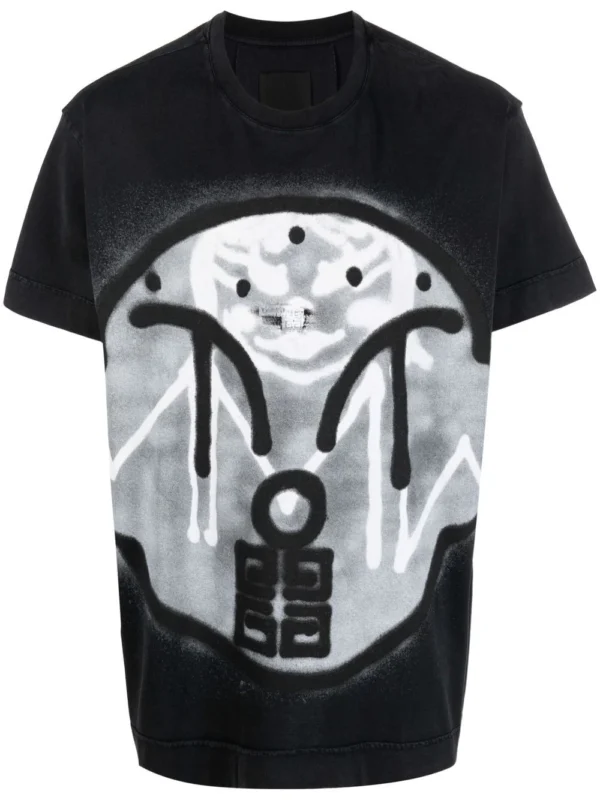 x Chito spray paint-effect T-shirt