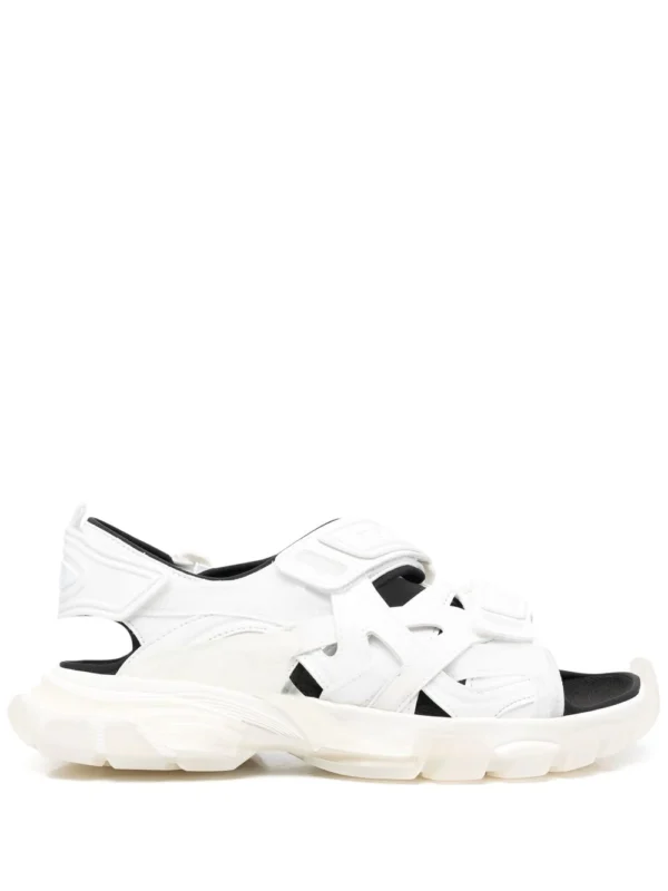 Track clear-sole sandals