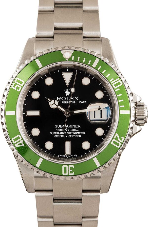 Rolex Submariner 16610V Green 'Kermit' Bezel