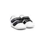 Logo-print touch-strap sneakers