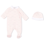 Shadow-print pajama set