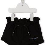 Logo-print drawstring-waist shorts