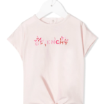 Tied-waist T-shirt