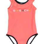 Ruffle-trimmed swimsuit