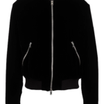velvet bomber jacket