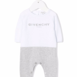 embroidered two-tone romper