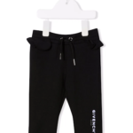 ruffle track trousers
