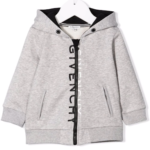 Logo-print hooded jacket