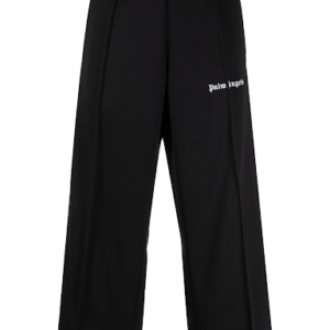 Cropped logo track pants