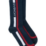 Logo stripe socks