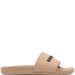 Raised logo pool slides